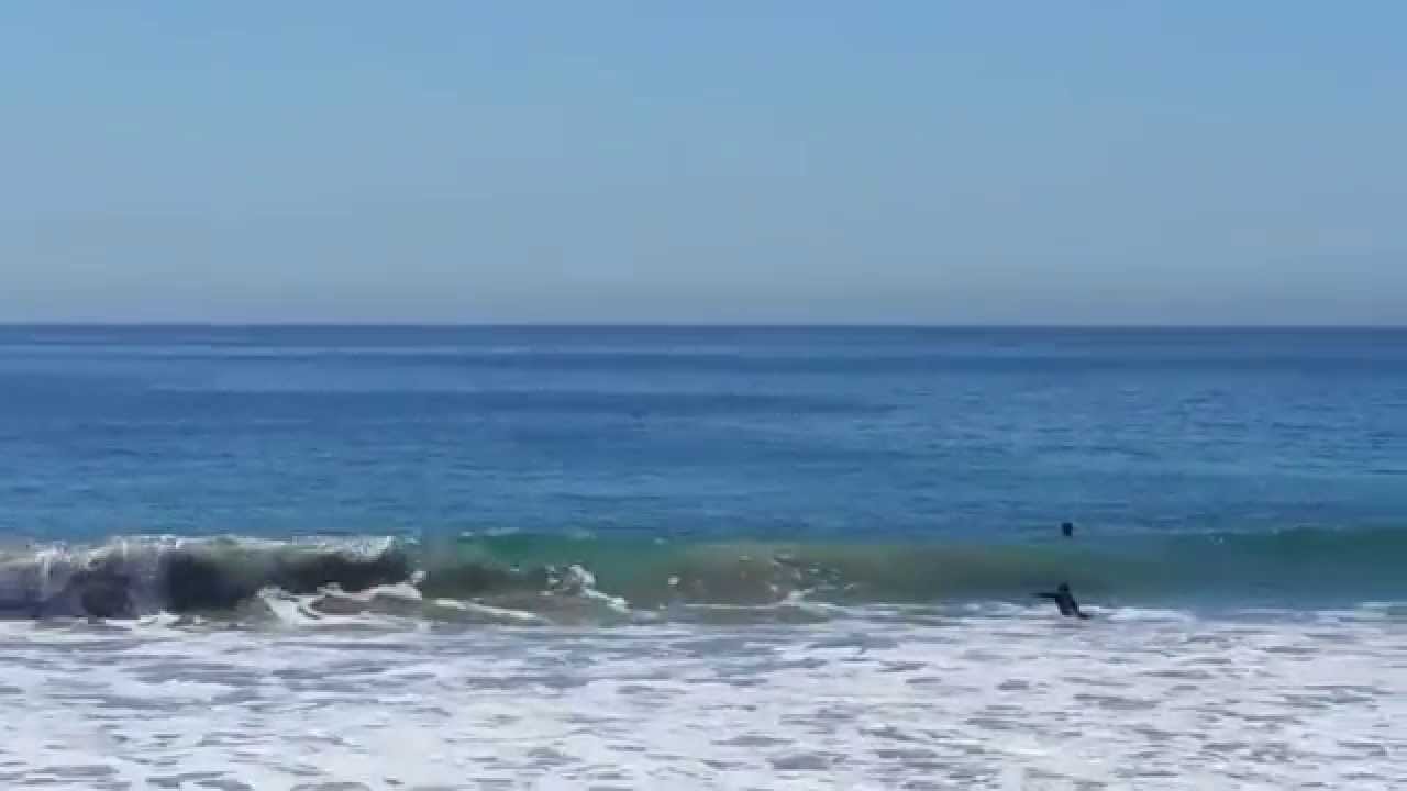 Waves Of Newport Beach Bodysurfing 3262015 Youtube