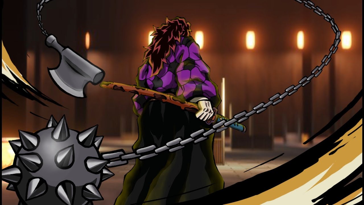 Kokushibo vs Gyomei - Fan animation (Demon Slayer) - YouTube