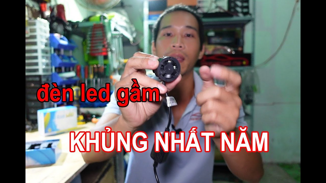 đèn led gầm xe oto siêu sáng 3 màu @đèn xe siêu sáng - youtube