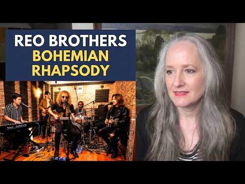REO Brothers - Bohemian Rhapsody - Queen Cover - Voice Teacher Reaction