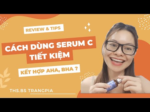 Video review serum vitamin c image dạng mới/ cách dùng và... - youtube