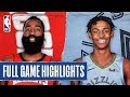 ROCKETS at GRIZZLIES | FULL GAME HIGHLIGHTS | January 14, 2020