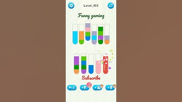 water sort jigsaw puzzle game level 303 #level #funnygaming #numpuz #trendygames #viralgame #shorts