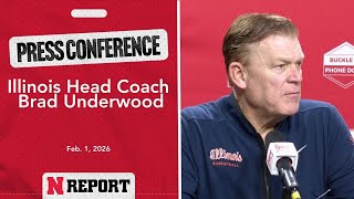 FULL VIDEO: Illinois Head Coach Brad Underwood Post-Game Press Conference | Feb. 1, 2026