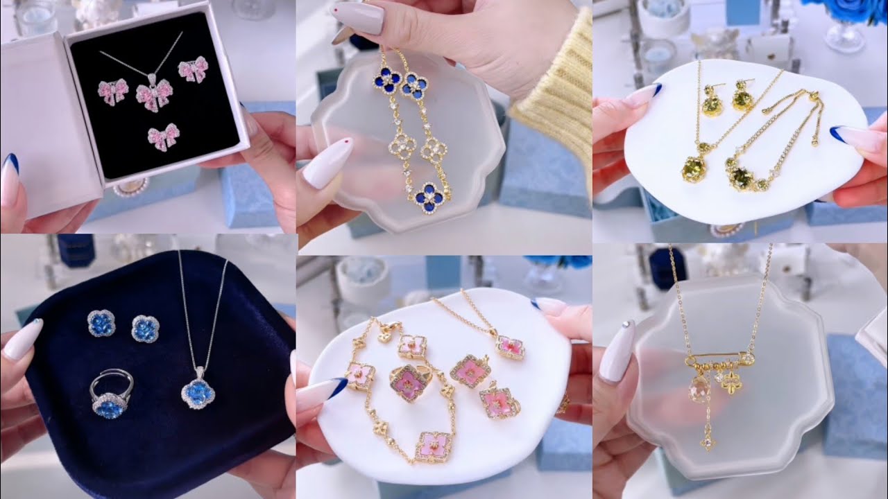 Prettiest Asthetic Jewels Packing Order| Satisfying ASMR| Bracelet• Earring• Ring• Free Gifts🌼