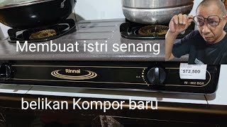 Finally bought a new stove RINNAI RI-602 BGX PRICE 572,000