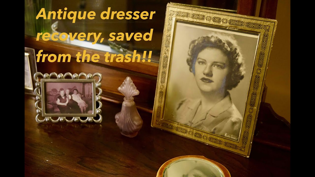 A Refinished antique Dresser, A Connection to My Ancestors.