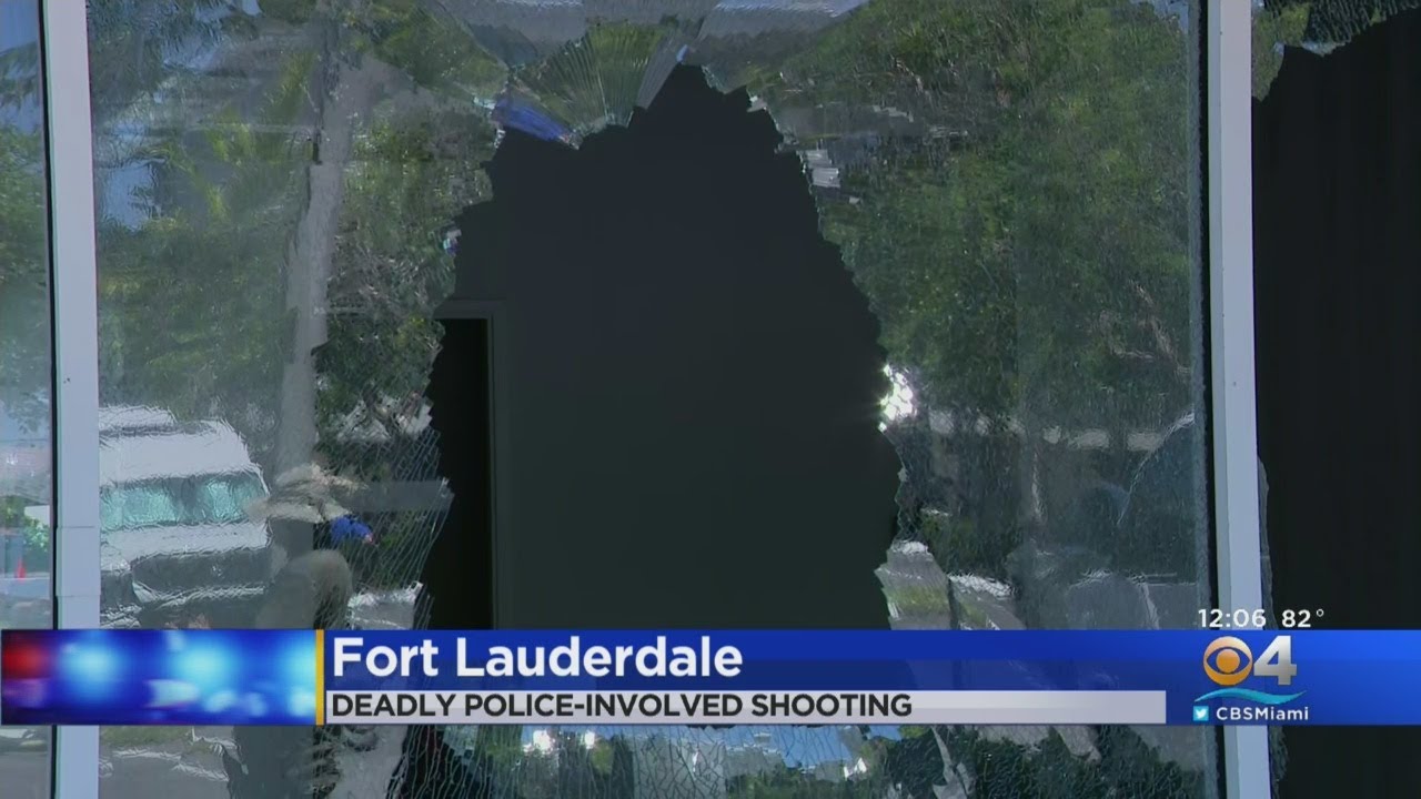 Man Killed In Fort Lauderdale Police Involved Shooting YouTube