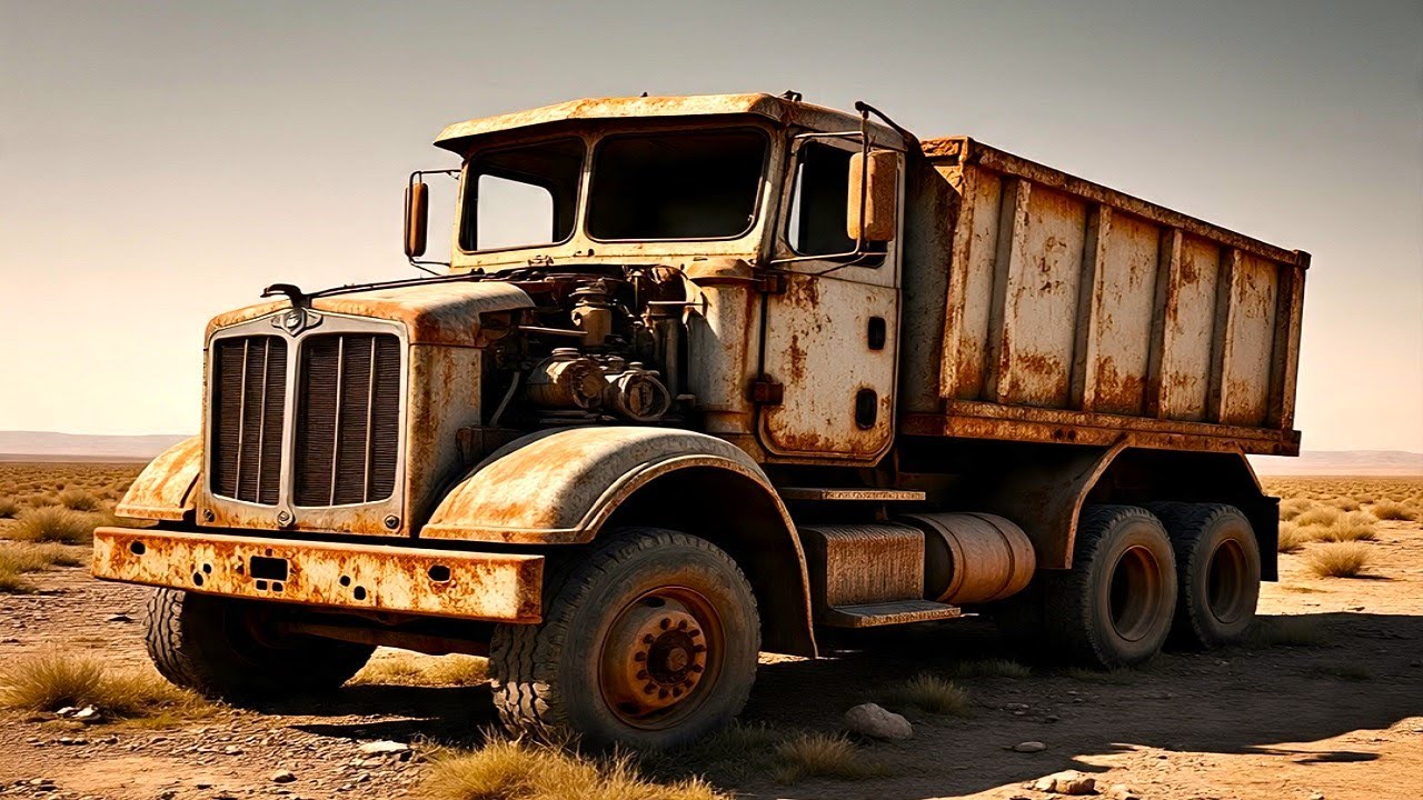 Man Revives Heavy-duty truck Bought For $500 // Complete Restoration Of A HYUNDAI Truck