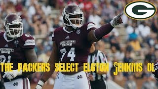 2019 NFL Draft: The Packers Select Elgton Jenkins OL Miss State
