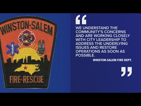 Winston Salem FD Temporarily Browns Out Engine 18 