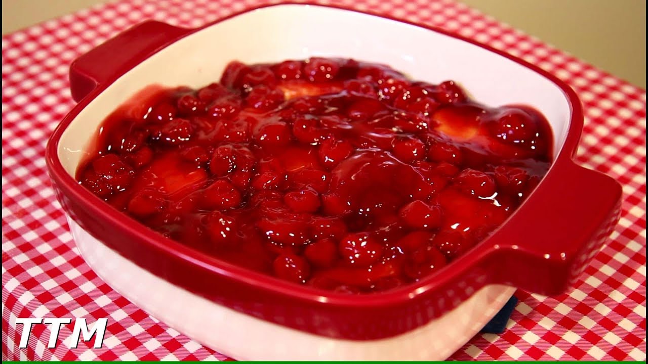 EASY Cherry Biscuit Bake2 Ingredients YouTube