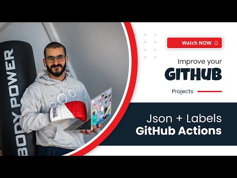 Sync GitHub Issue Labels with a json file and a GitHub Action #OpenSource