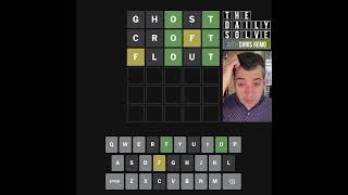 Wordle 1743 - 28 March 2026 #Shorts #wordle #wordpuzzle #newyorktimespuzzle #wordgames