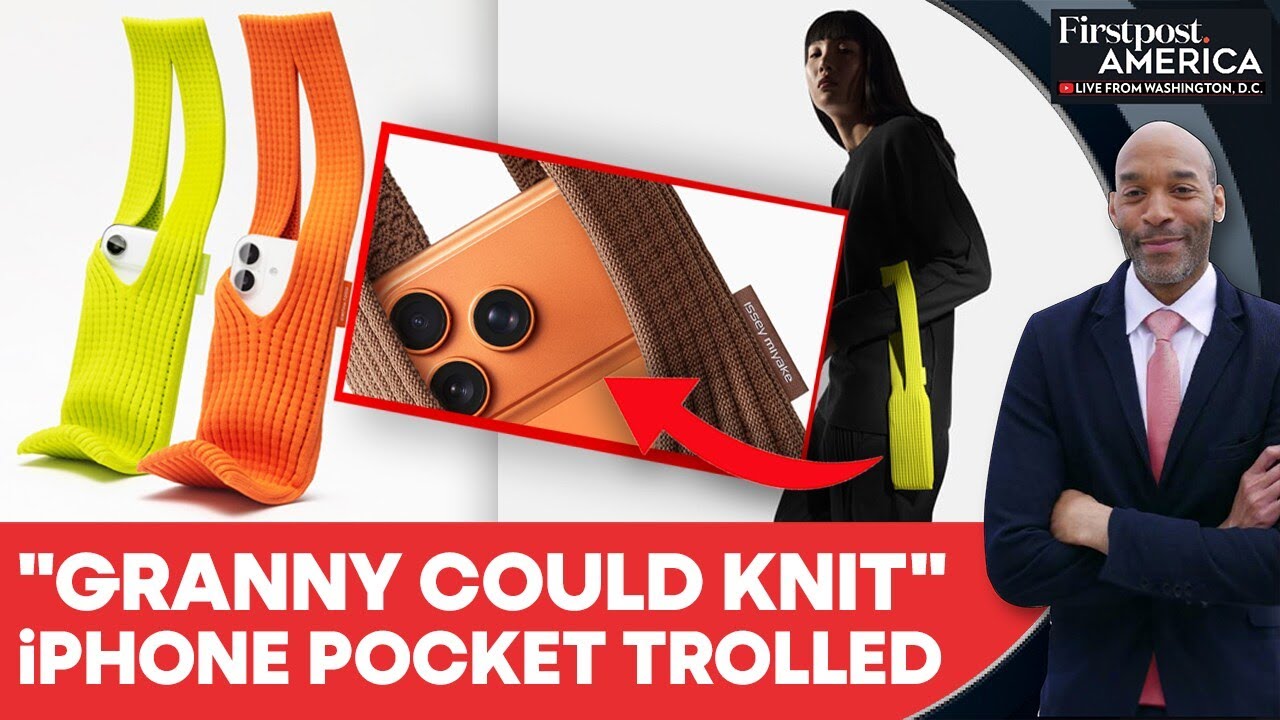 Apple Launches $230 “iPhone Pocket,” Internet Bursts Into Memes | Firstpost America | N18G
