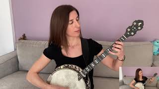 Video thumbnail of "Saint Louis blues - Tenor banjo"