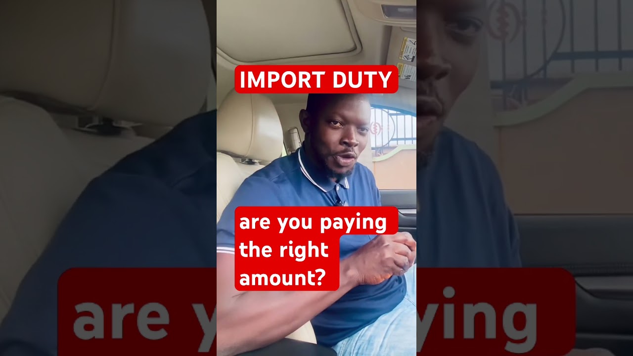 IMPORT DUTY | are you paying the right amount? 
