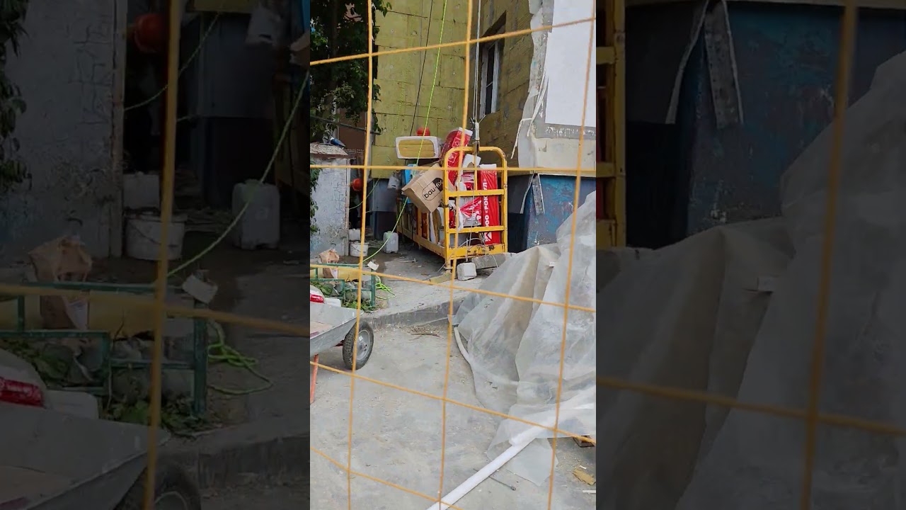 Некачественное утепление фасадов минераловатной плитой Полное нарушение технологии СФТК Мокрый Фасад