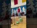Throwback to Johnny singing Spancill Hill at the school Christmas play 🎄#irishmusic #johnnyjoyce