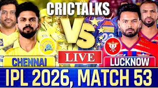 🔴 IPL Live Match: CSK vs LSG, Live Commentary | IPL 2026, Cricket Live Match Score , 1st Inn screenshot 2