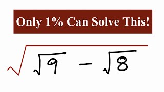 Only 1% Can Solve This Oxford University Math Problem!