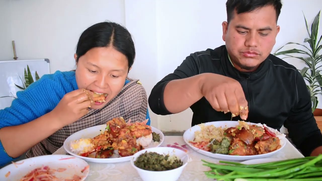 Pork Mukbang with Tungrymbai