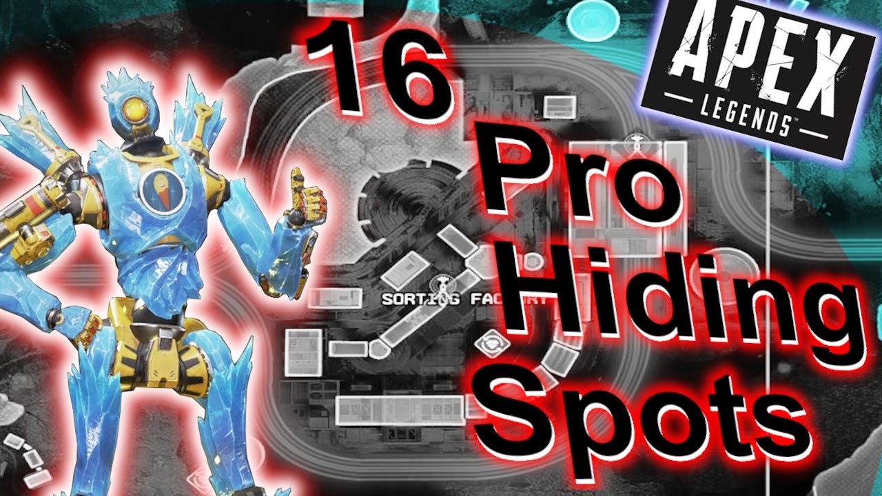 16 Pro Hiding Spots In "Sorting Factory" APEX LEGENDS season 3 - YouTube