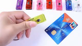 Card grabber for nails