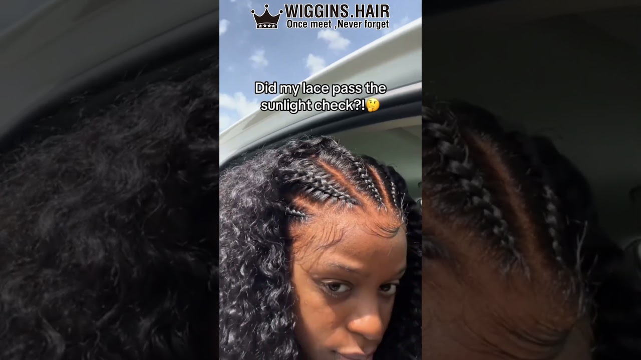 WIGGINS HAIR NEW Pre Braided Short Curly Wig 🔥 The lace looks so natural! 