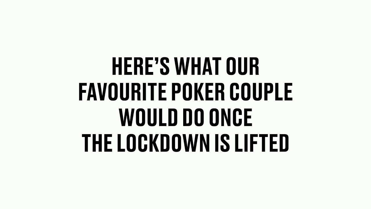 Poker Couple and their plans post pandemic!