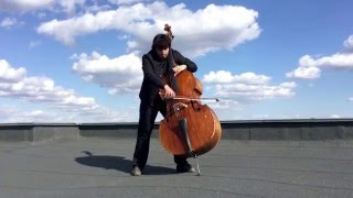 YOU RAISE ME UP - Aynur Zayni (double bass)