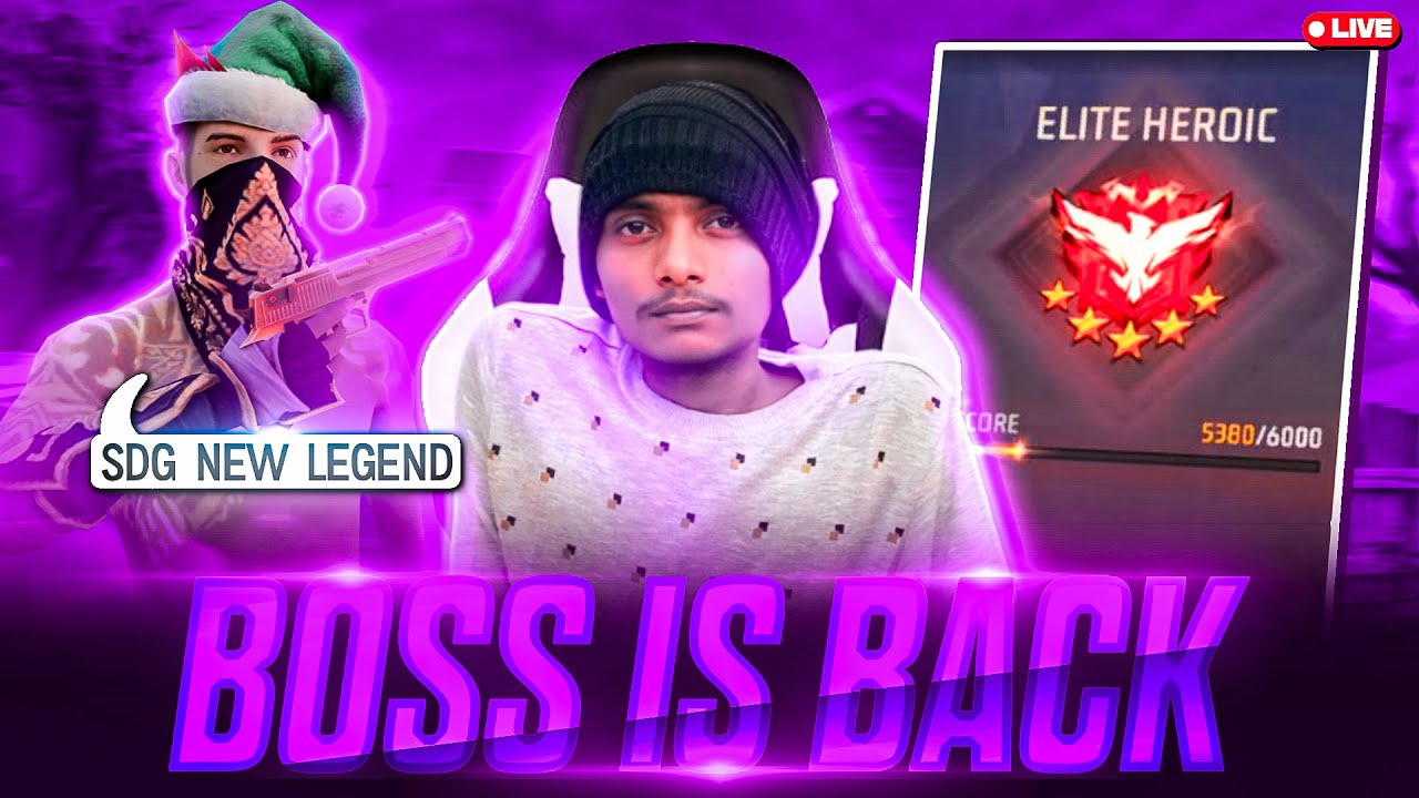 🔴LIVE RANK PUSH !! PLEASE SUPP0RT ME !! FREE FIRE LIVE  🥵  !! SUPERDON FF 