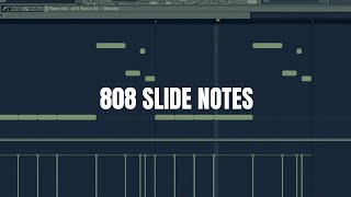 How to make 808 slide tutorial in FL studio 20