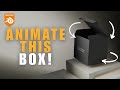 Product Animation in Blender – Simple Box Turntable with Camera Motion