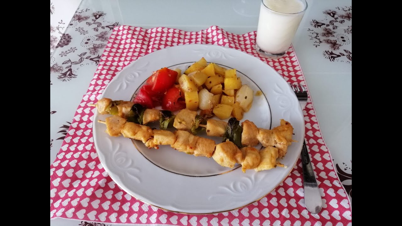 ????Tadı Damağınızda Kalacak Fırında Tavuk Şiş ????- YAPMAK İSTERSEN – Kolay  Yemek Tarifi