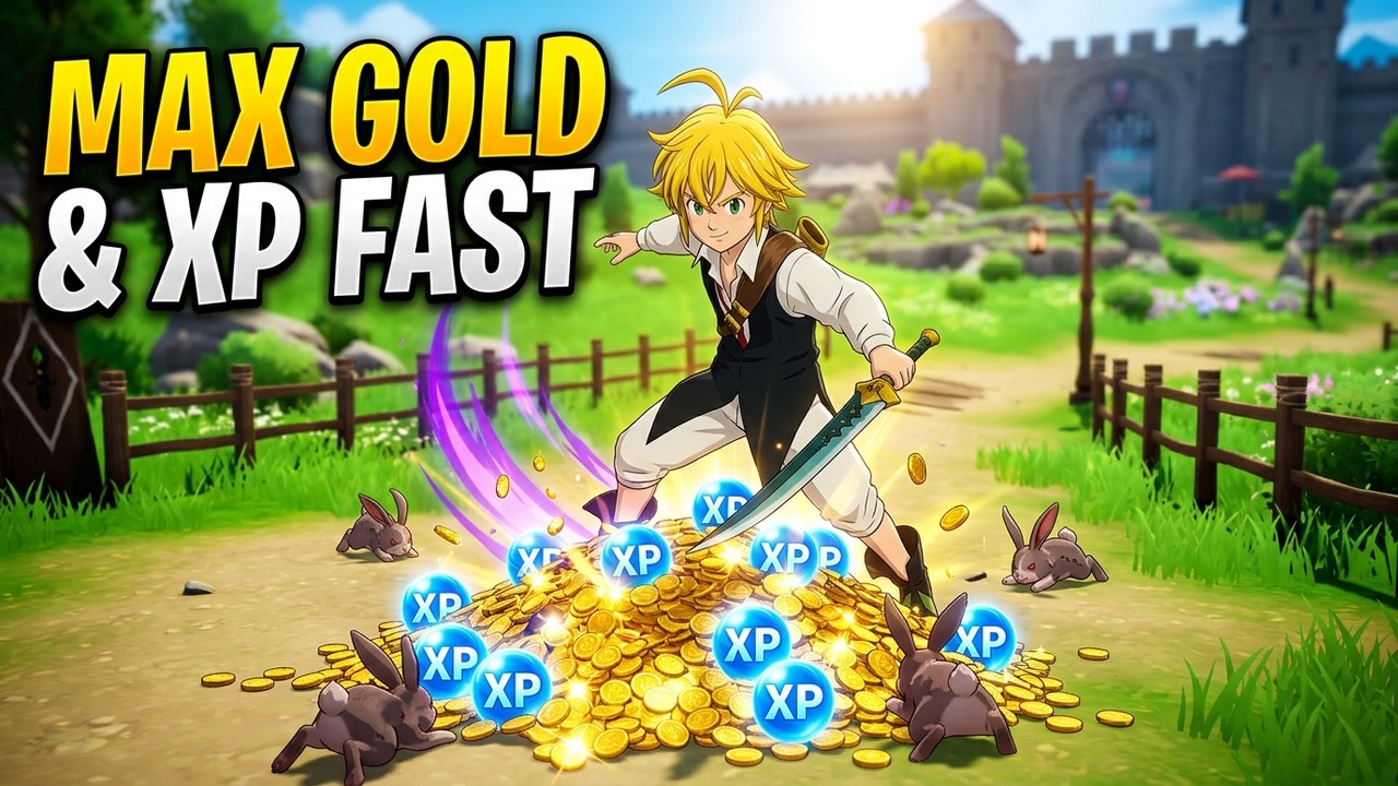 ポイント稼ぎ FASTEST GOLD AND XP FARM) |300K an HOUR!| SEVEN DEADLY SINS ORIGIN