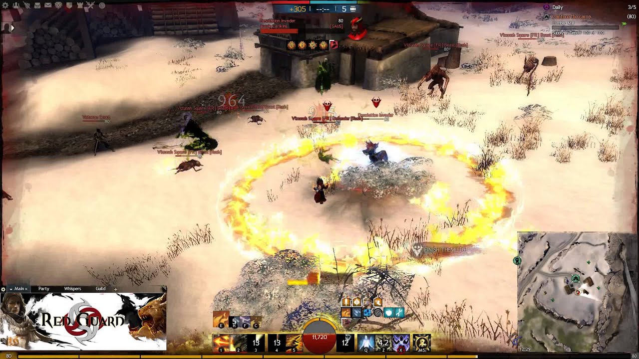 Guild Wars 2 - Elementalist 1v3 and 1v6, Tier 1 EU