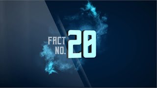 3D scene fact number animation (Fact Slides) Rio