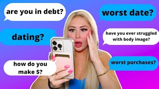 *JUICY* Q&amp;A! || dating apps, body image, $$$, worst date storytime, &amp; more!