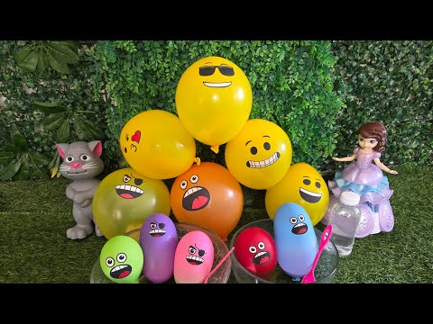 Popping balon! Making slime, mixing slime funny ballon | funny videos 53 Popping balon! Making slime, mixing slime funny ballon | funny videos 53