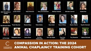 Compassion In Action: The New 2024 Animal Chaplaincy Training Cohort