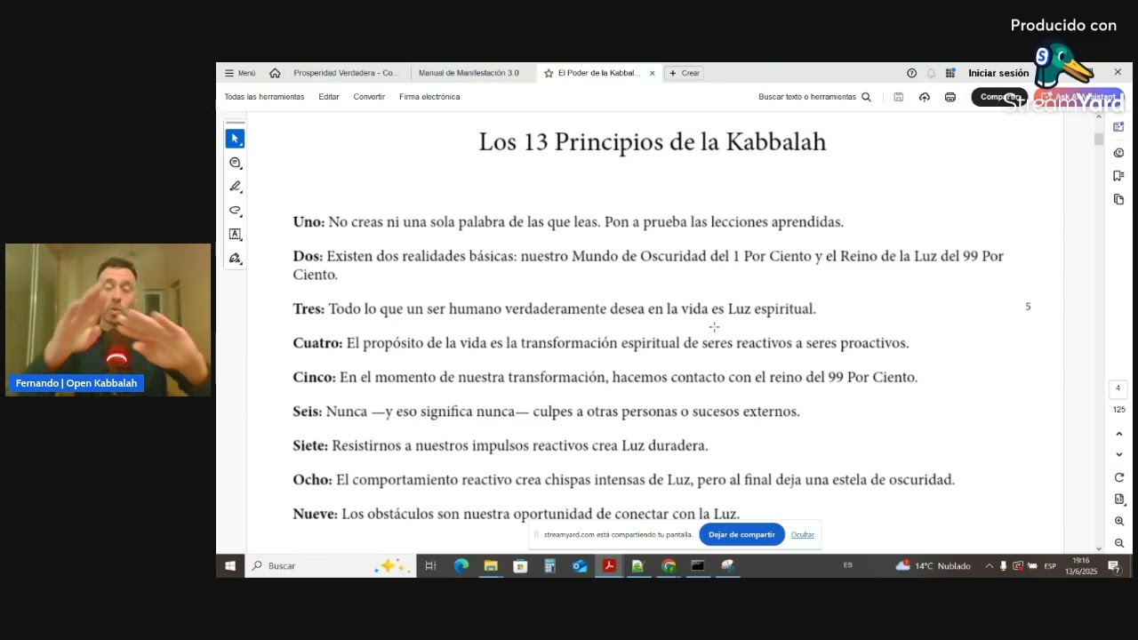 Los 13 Principios de la Kabbalah - Explicación simple y Experiencias - Open Kabbalah