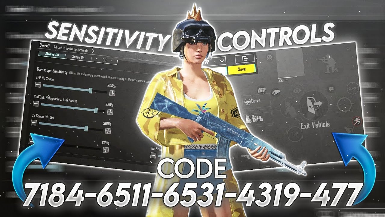 Best Sensitivity settings Pubg Mobile | Perfect sensitivity and control ...