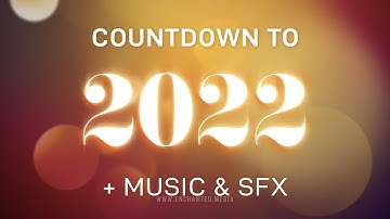 New Year Countdown 2022 1 Minute EDM Dance Music + Fireworks