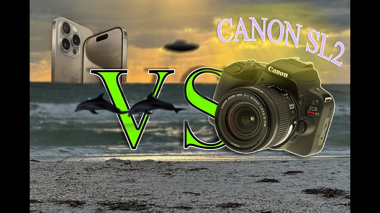 iPhone 15 Pro Max vs Canon SL2 Ultimate Camera Showdown! 4K