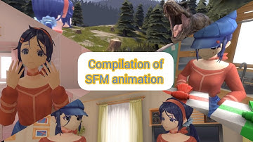 Compilation of sfm animation / miside animation #misideanimation #miside #mita #cappie 