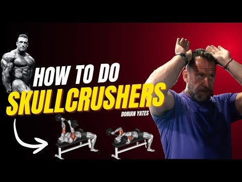 How To Do Skullcrushers | Dorian Yates Explains