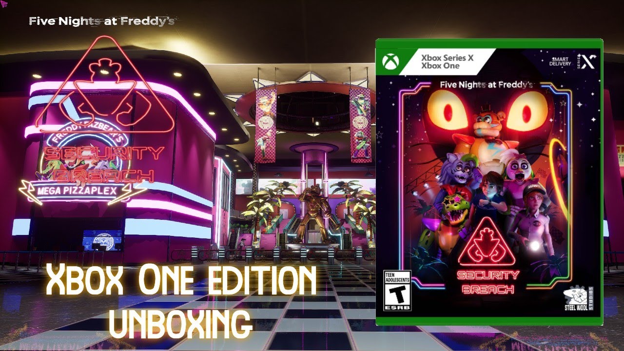 Five Nights at Freddy's: Security Breach (PS4/PS5) Unboxing 