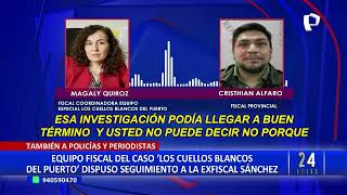 Equipo Fiscal Del Caso Los Cuellos Blancos Dispuso Seguimiento Contra Exfiscal Rocío Sánchez