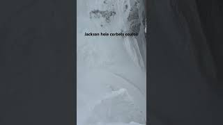 Jackson hole corbets couloir😱